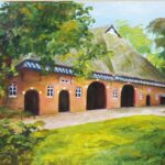 78a Melkema, achterhuis, olieverf, 1998 (30x40)